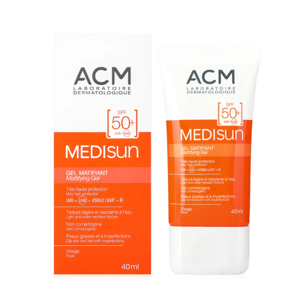 واقي شمس إيه سي إم ميديسن جل ماتيفايينغ للتحكم باللمعان – 40مل