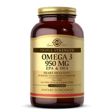 Solgar Triple Strength Omega-3 950mg Dietary Supplement – 100 Softgels