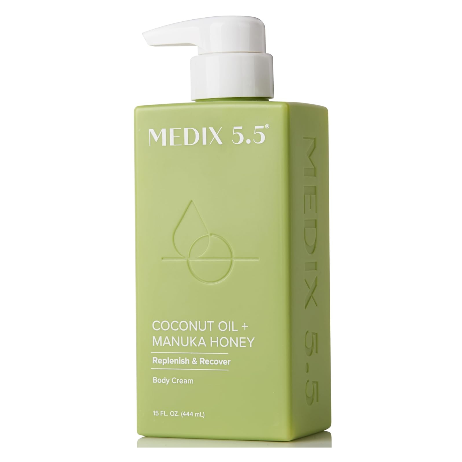 Medix 5.5 Body Cream for Nourishing and Moisturizing Skin with Coconut Oil and Manuka Honey – 444ml