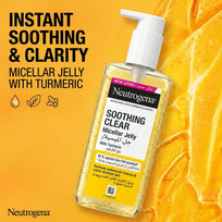Neutrogena Soothing Clear Micellar Jelly with Turmeric – 200ml