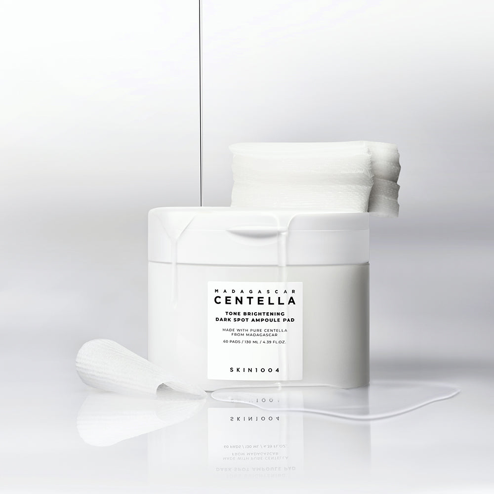 وسادات تونر لتفتيح البقع وتوحيد لون البشرة من سكين1004 – 60وسادة