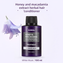 Kundal Honey & Macadamia Hair Protein Treatment White Musk - 100ml