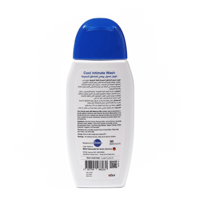 Cofix Cool Daily Intimate Wash with Moroccan Indigo - 215ml