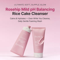 Arencia Rosehip Mild pH-Balancing Rice Cake Cleanser – 150 g