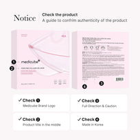 Medicube PDRN Pink Collagen Gel Mask – 4 Pieces