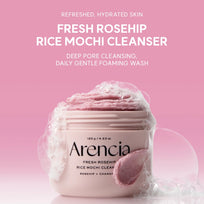 Arencia Fresh Rosehip Rice Mochi Cleanser – 120g