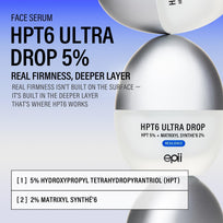 epii HPT6 Ultra Drop 5% + Matrixyl Synthe’6 2% Firming & Anti-Wrinkle Serum – 30 ml