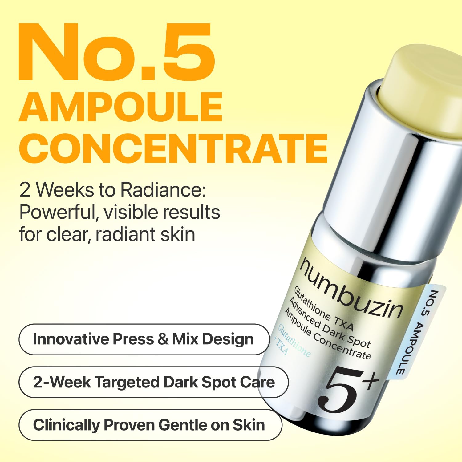Nombozin No. 5+ Concentrated Ampoule for Dark Spot Treatment with