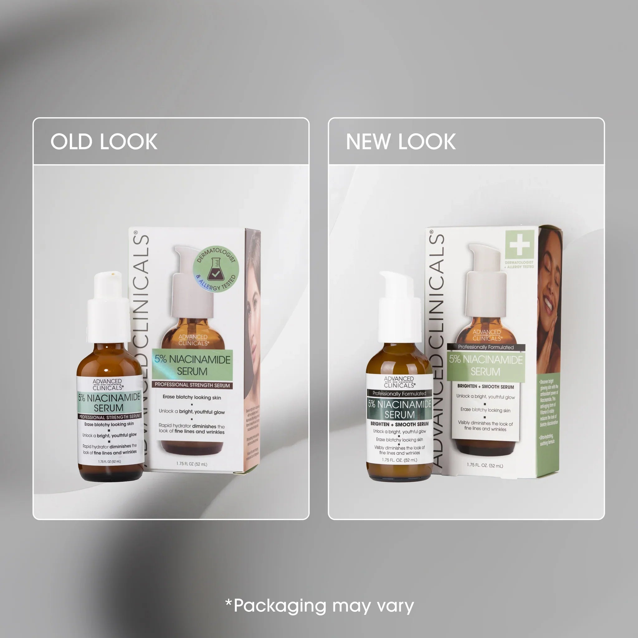 Advanced Clinicals Niacinamide 5% Brightening &amp; Smoothing Serum - 52ml