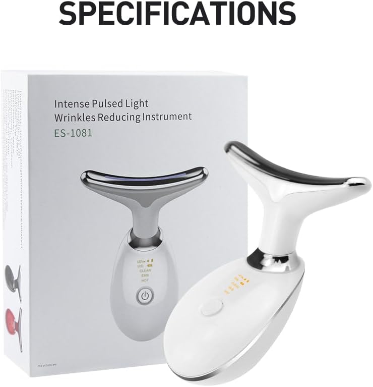 Palpitation es 美品 ES-1081 Intense Pulsed Light Face and Neck Wrinkle Reduction