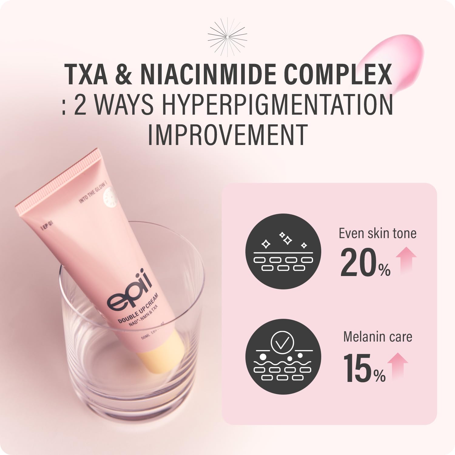 epii Double Up Cream NAD+ NMN & TXA – 50ml – بيوتي تايم