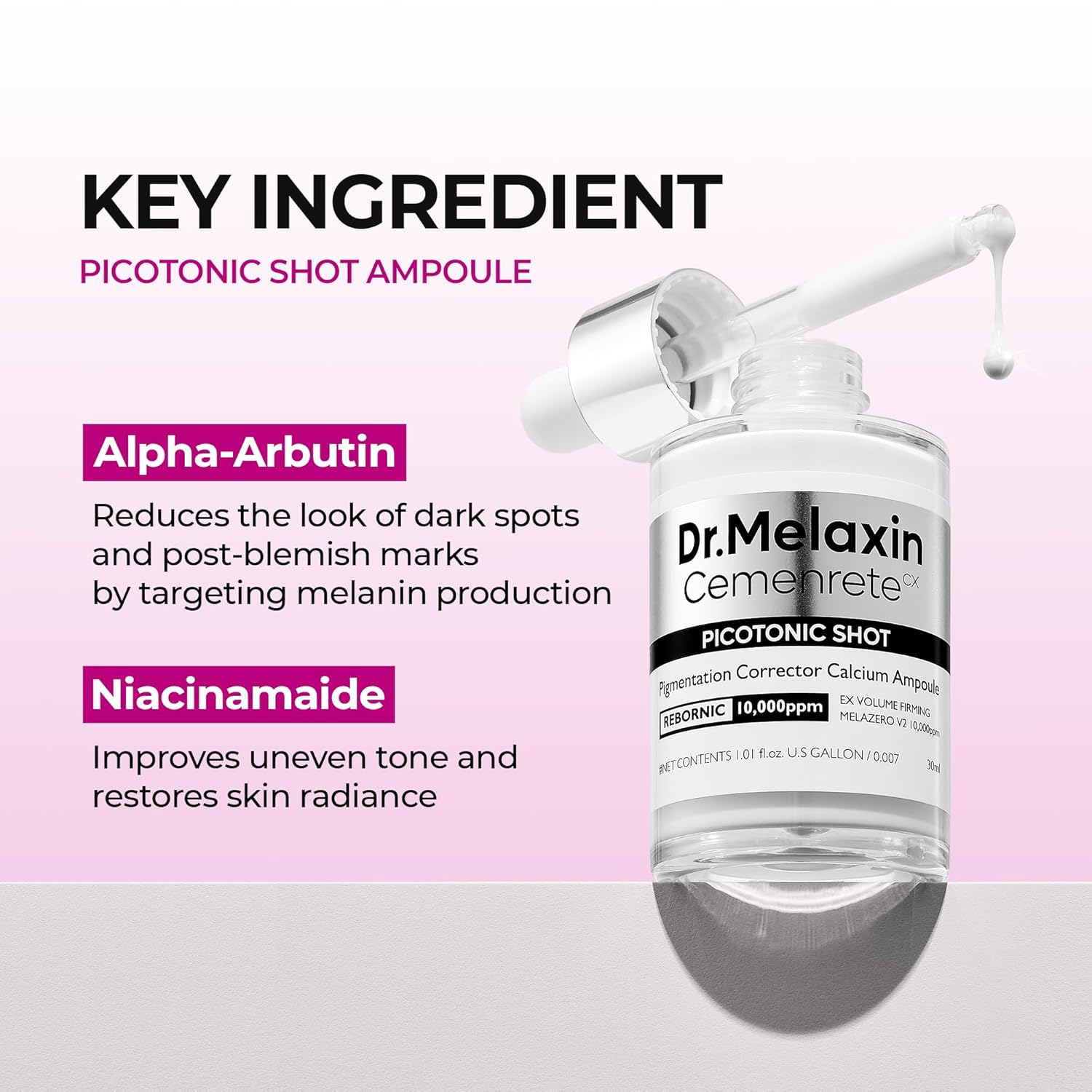 Dr. Melexin Calcium CX Cemenrete Picotonic Shot Pigmentation Serum