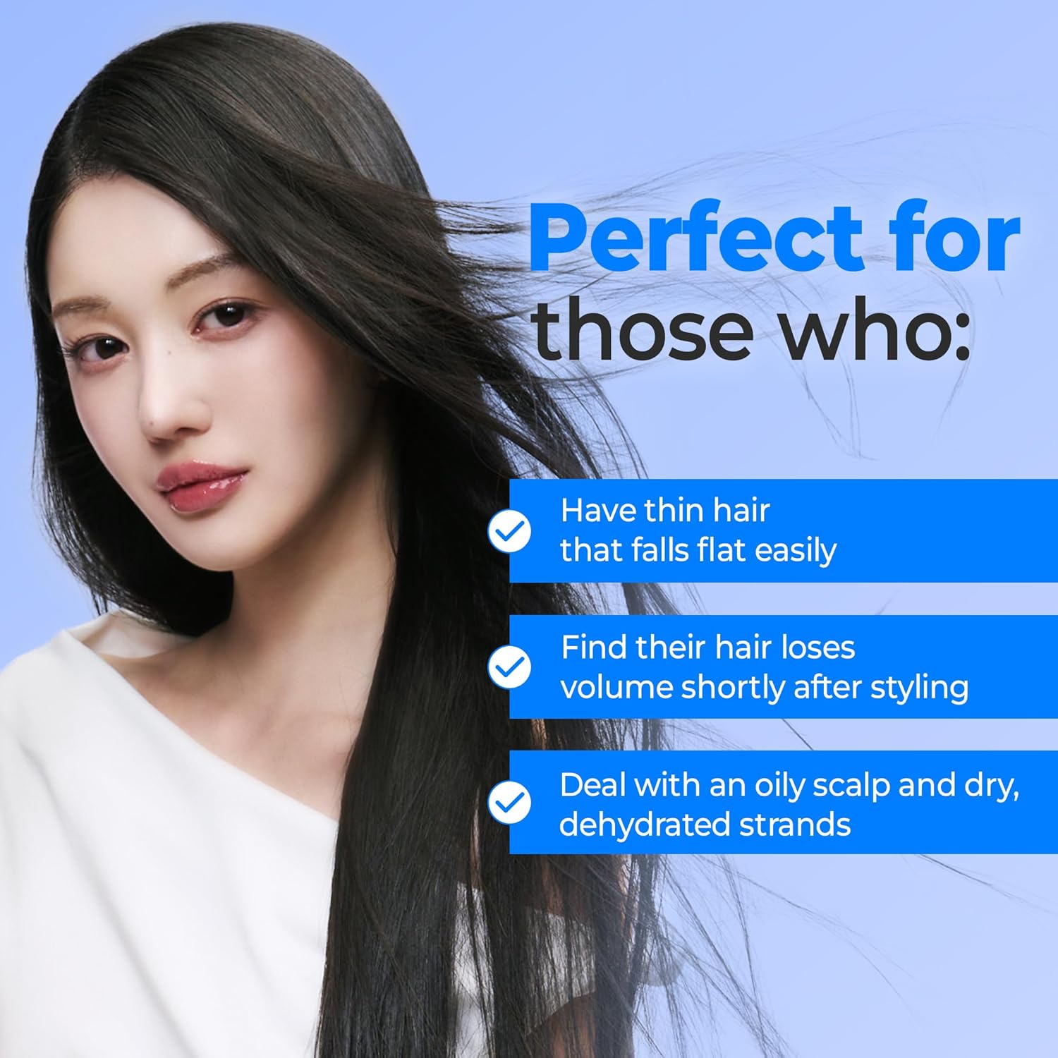 مجموعة كوندال إيري فوليوم بحمض الهيالورونيك شامبو + بلسم للعناية بالشعر – 2قطع