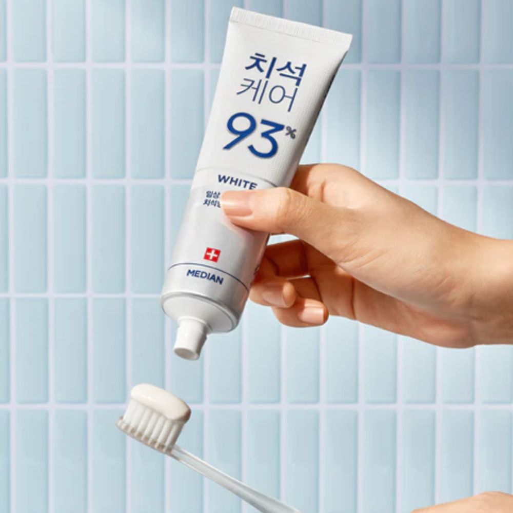 معجون أسنان ميديان دنتال آي كيو أبيض 93% لتبييض الأسنان – 120جم