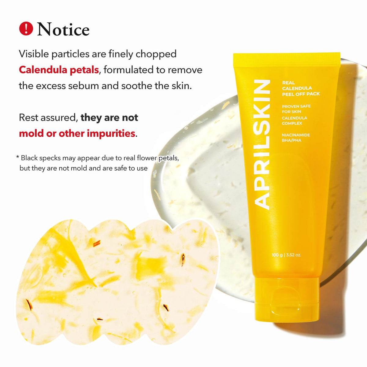 Arril Aprilskin Calendula Flower Peel-Off Mask – 100g – بيوتي تايم