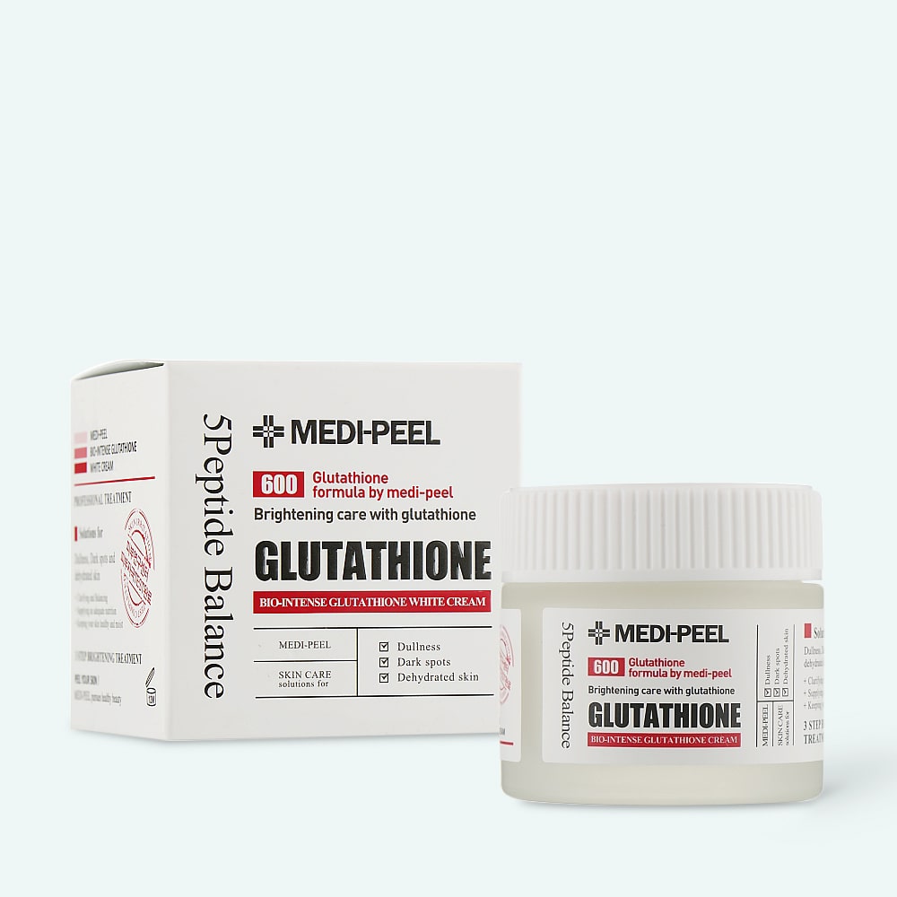 medi peel bio intense glutathione white cream Medi-Bell Intensive Whitening Glutathione Cream – 50ml – بيوتي تايم