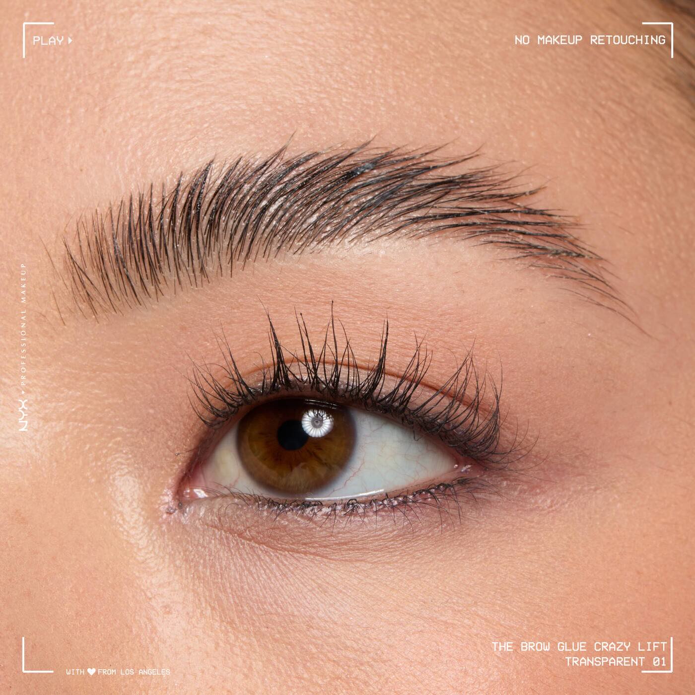 NYX Professional Makeup The Brow Glue Crazy Lift – 7ml – بيوتي تايم