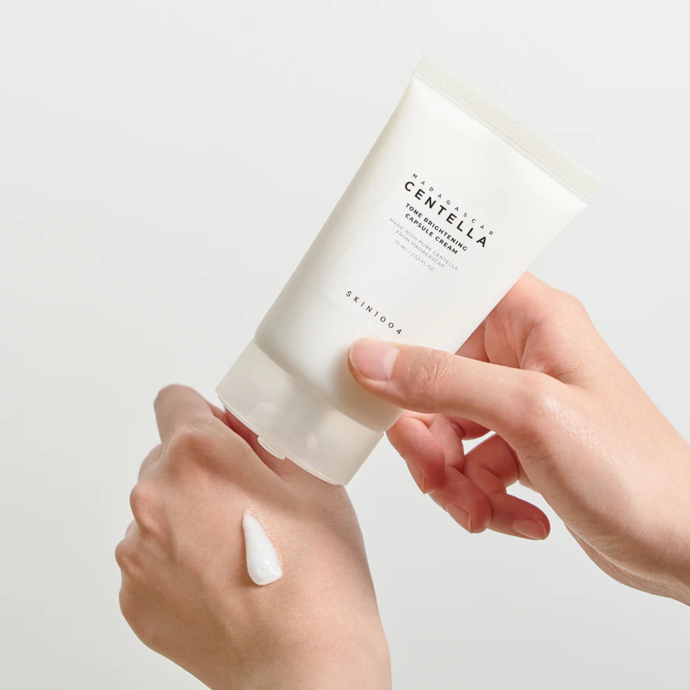 كريم كبسولات تفتيح وتوحيد لون البشرة من سكين1004 – 75مل