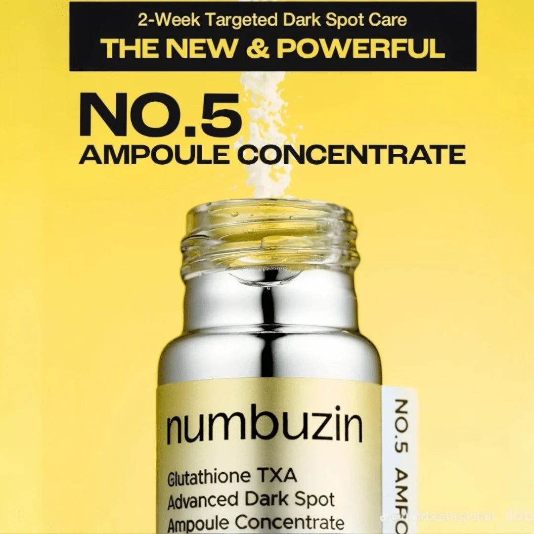 txa glutathione Nombozin No. 5+ Concentrated Ampoule for Dark Spot Treatment with Glut – بيوتي تايم txa glutathione Nombozin No. 5+ Concentrated Ampoule for Dark Spot Treatment with Glut – بيوتي تايم