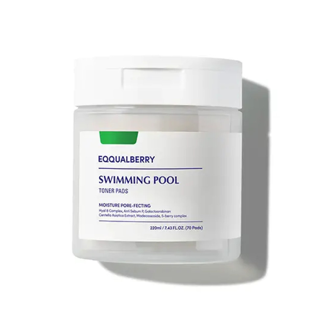 وسادات تونر سويمينغ بول لتقشير وترطيب البشرة من إيكوالبيري – 70 قطعة