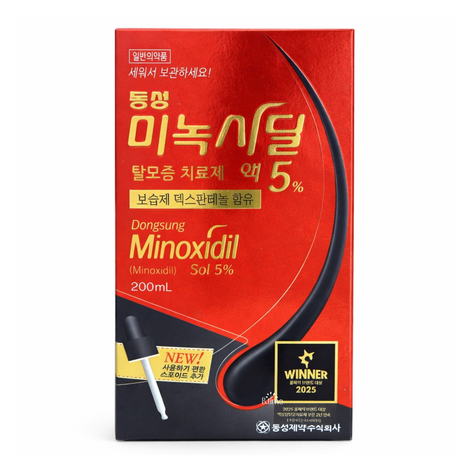 محلول مينوكسيديل 5% لعلاج تساقط الشعر من دونغ سونغ – 200مل