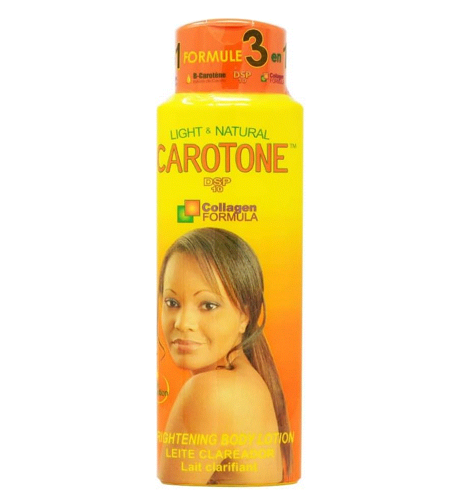 Carotone to lighten and soften the skin and remove dark spots, scars and pigmentation