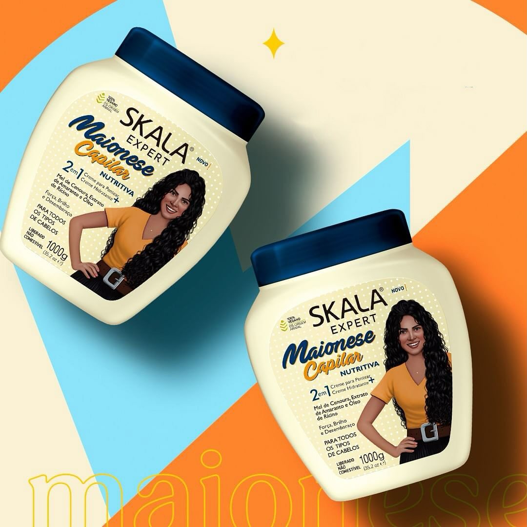 كريم سكالا مايونيز لتغذية وترطيب الشعر – 2 في 1 – 1000جم