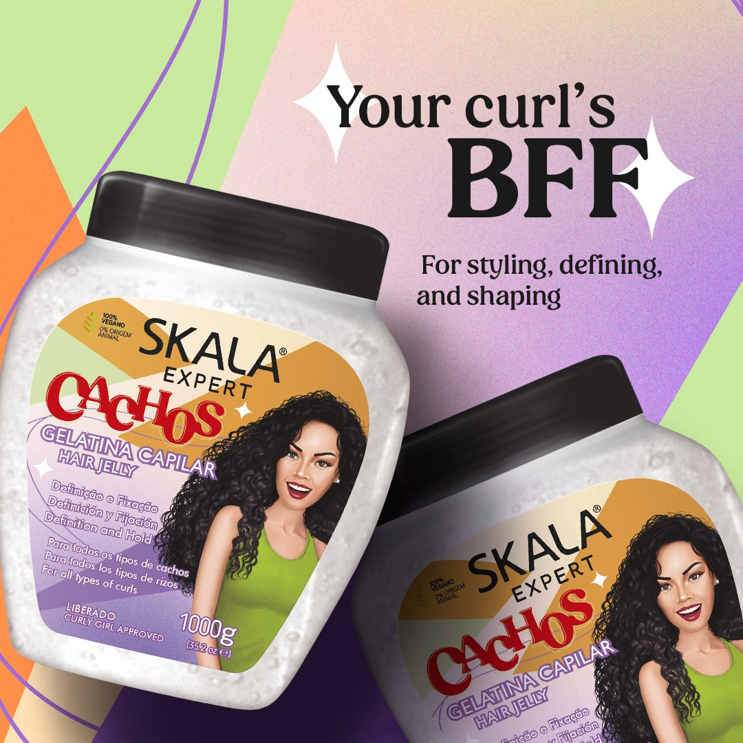 Scala Cashos Gelatin Hair Curl Setting and Defining Gel – 1000g