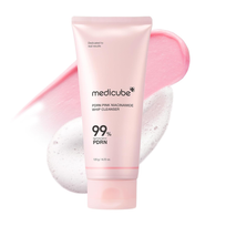 Medicube Pink Foaming Cleanser with Niacinamide and PDRN for Purifying and Brightening Skin – 120g
