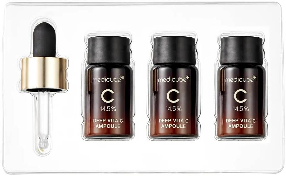 MediCube Vitamin C Skin Care Ampoule Set - 3pcs – بيوتي تايم