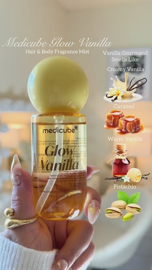 بخاخ معطر للجسم والشعر برائحة الفانيليا من ميديكيوب – 100مل